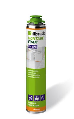 FM320 MONTAGE FOAM montážní pěna, vysoká pevnost a minimální smrštění - illbruck 750ml | Leptech s.r.o.